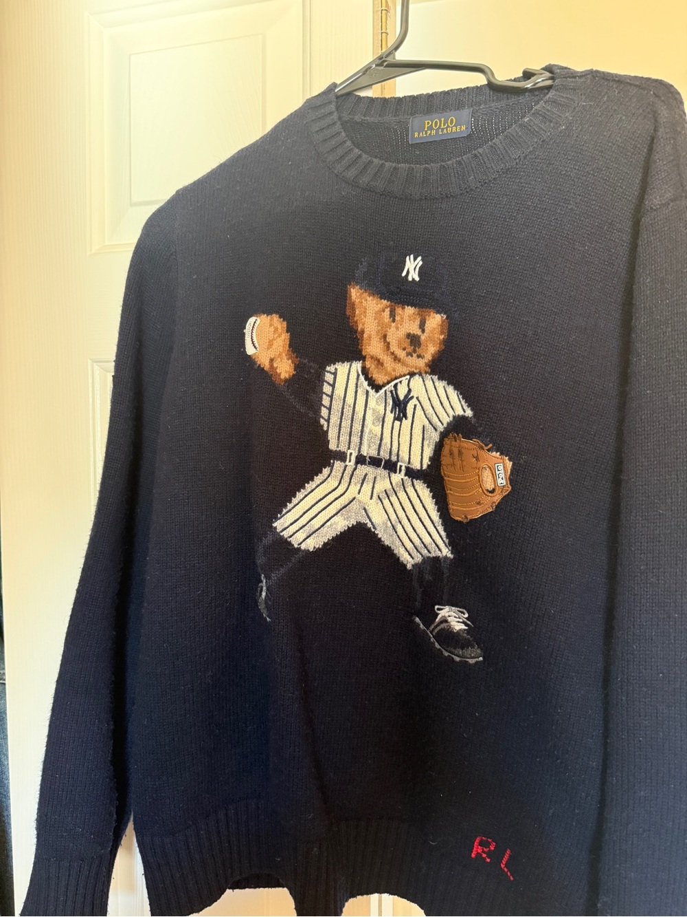 Polo Ralph Lauren Yankees Bear Sweater - Picture 3 of 4